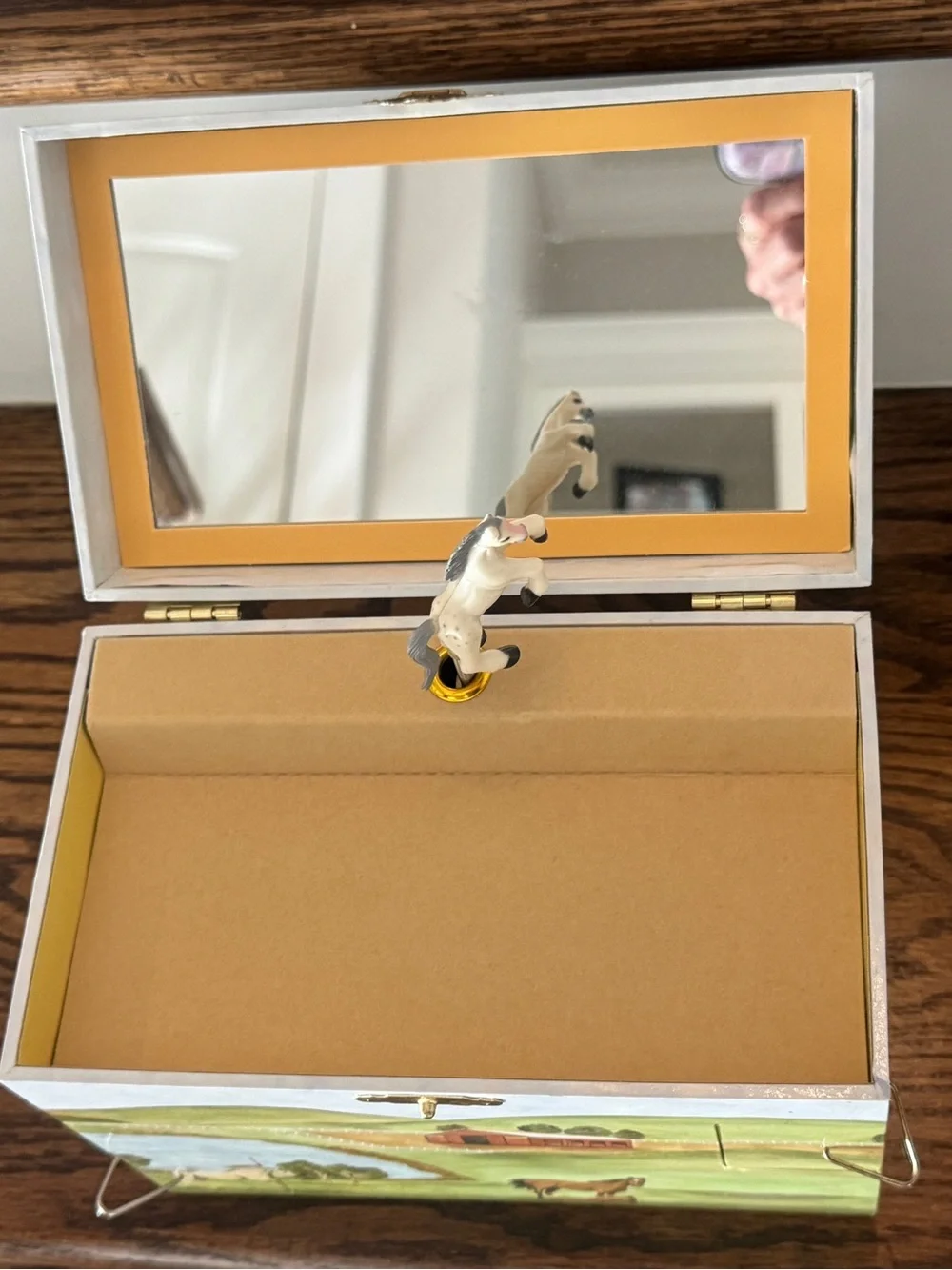 Enchantmints Hide Away Horse Musical Jewelry Box